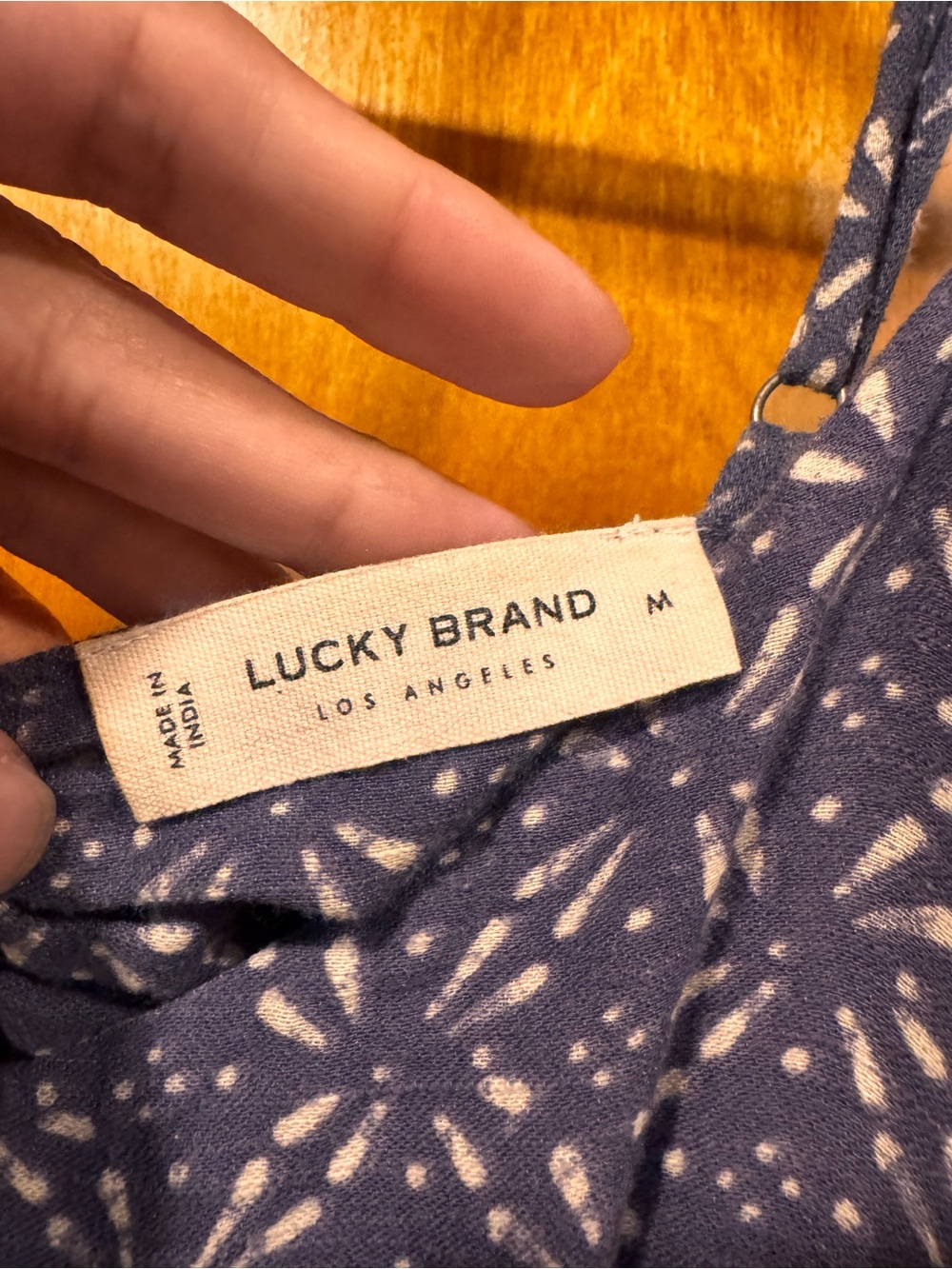 Lucky Brand Purple Mini Dress